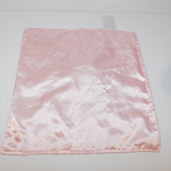 Elegant Baby Pink Flower Baby Security Blanket Nunu Lovey - Picture 4 of 4